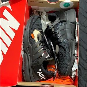 Nike presto x Offwhite black size 4